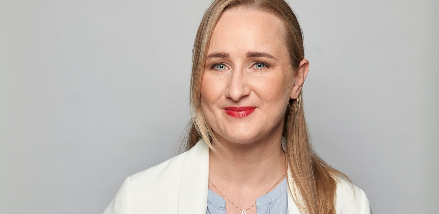 Kandidatin für die SPD Frankfurt Stefanie Minkey für die Landtagswahl in Hessen 2023.